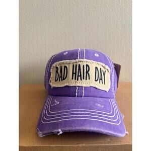 KBethos "Bad Hair Day" Washed Vintage Baseball Cap